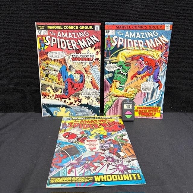 Amazing Spider-man Bronze Age Issues w/154: We are a veteran owned company. Please look at the Photos Carefully to determine condition of lot. All lots sold as is. Please message if you have any questions. By placing a bid, you agree to the ter