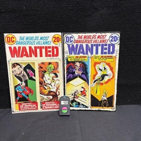 Wanted DC Bronze Age Super-Villain Comics