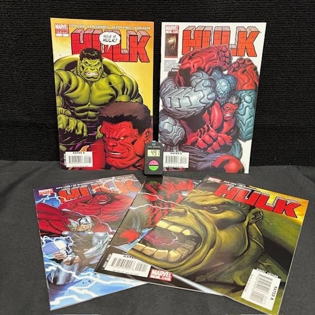 Hulk Comic Lot Red Hulk MCU Jeph Loeb Comics (1 of 2)
