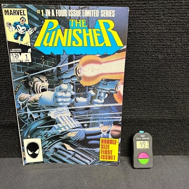 Punisher 1 Punisher 1st Solo Series Marvel Comic (1 of 2)