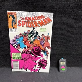 Amazing Spider-man 253 Newsstand Edition 1st Rose