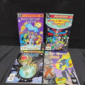 DC Invasion & Guy Cardner Comics
