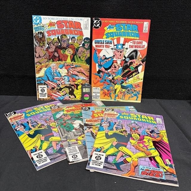 All Star Squadron DC Comic Lot (1 of 2)