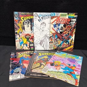Superman DC Copper Age Comic Lot