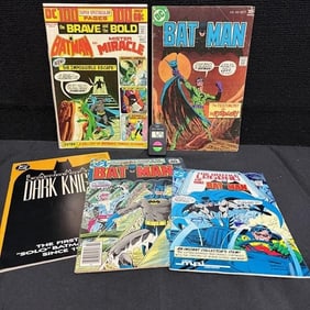 Batman Bronze Age Comic Lot