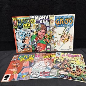Marvel Copper Age Comics w/Elf Quest Newsstands +