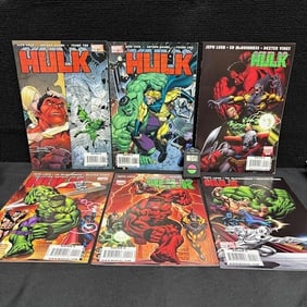 HULK Comic Lot Jeph Loeb Red Hulk Series MCU
