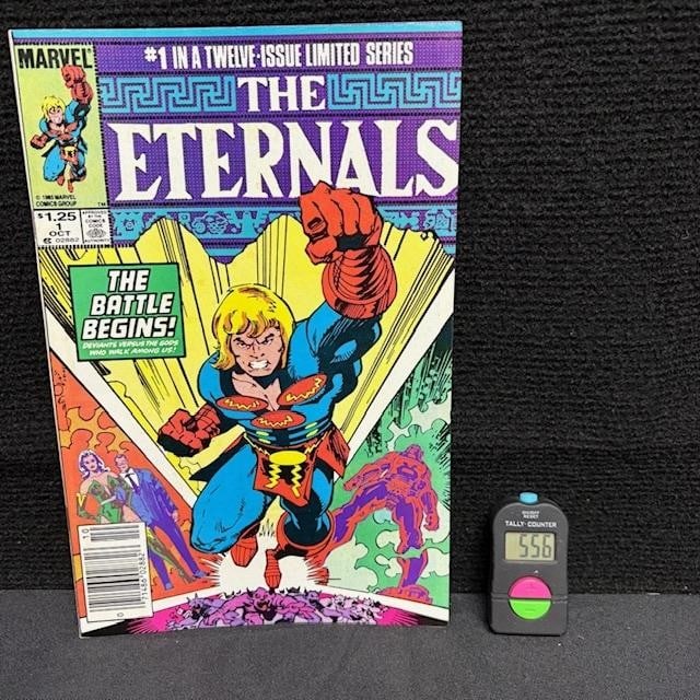 Eternals 1 Copper Age Marvel Comic Newsstand Ed. (1 of 2)