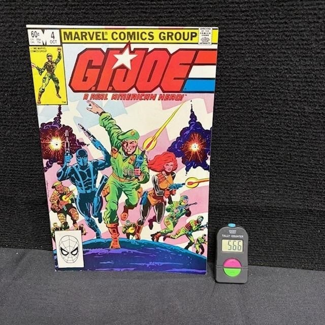 G.I. Joe 4 Marvel Bronze Age Comic (1 of 2)