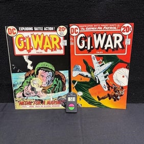 G.I. War Tales 1 & 4 DC Bronze Age Comics