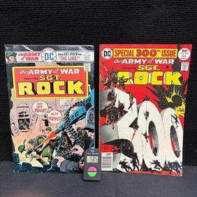 Our Army at War 299 & 300 Sgt. Rock Comics
