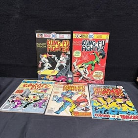 Kung Fu Fighter DC Comic Lot w/#1 Issue