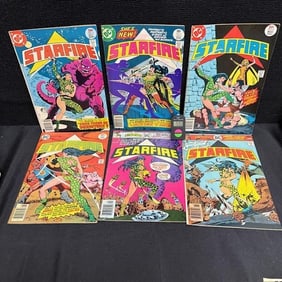 Starfire DC Bronze Age Comic Lot