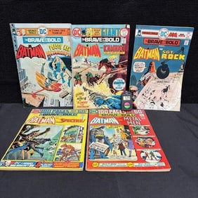 Brave & the Bold Feat. Batman DC Bronze Age Comics