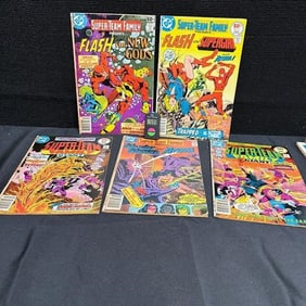 Super-Team DC Bronze Age Comics w/Flash