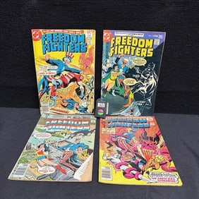 Freedom Fighters DC Bronze Age Comics