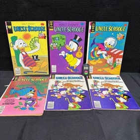 Uncle Scrooge Whitman & Gold Key Comics