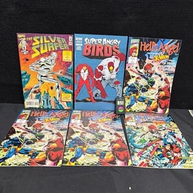 Misc Comic Lot w/Silver Surfer