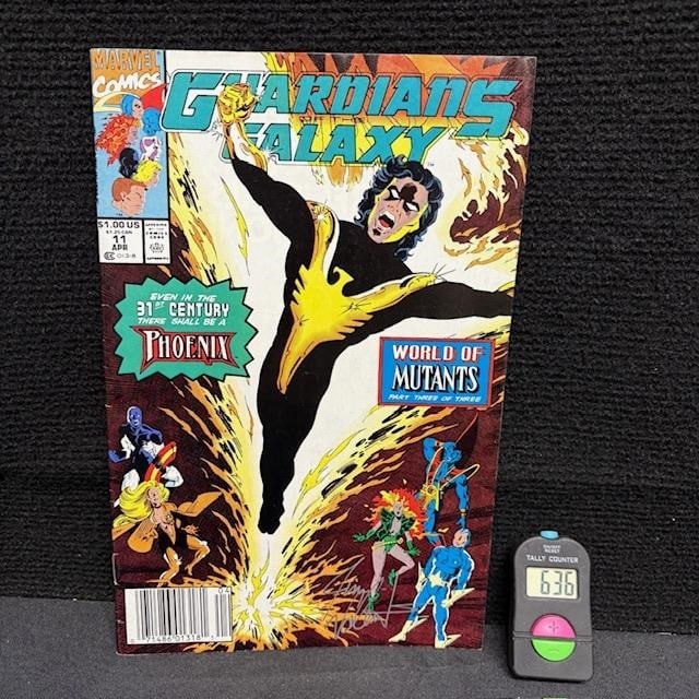 Jim Valentino Signed GOG 11 Newsstand Ed. Comic (1 of 2)