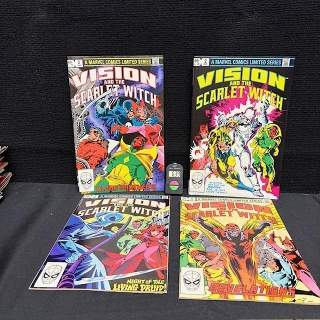 Vision & Scarlet Witch 1-4 Marvel Comic Series (1 of 2)