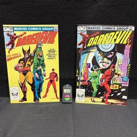 Daredevil 196 & 197 Marvel Key Comics