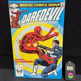 Daredevil 183 Vs. Punisher Bronze Age Comic