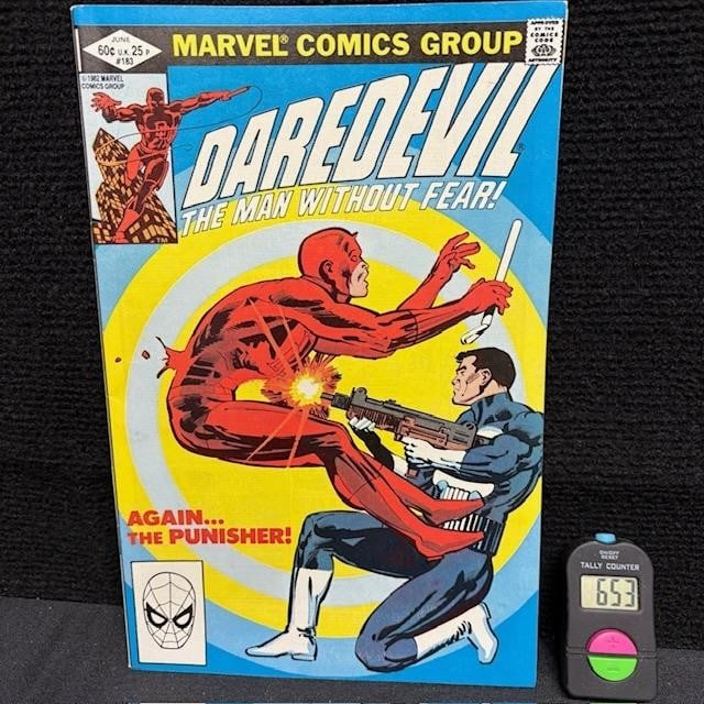 Daredevil 183 Vs. Punisher Bronze Age Comic (1 of 2)