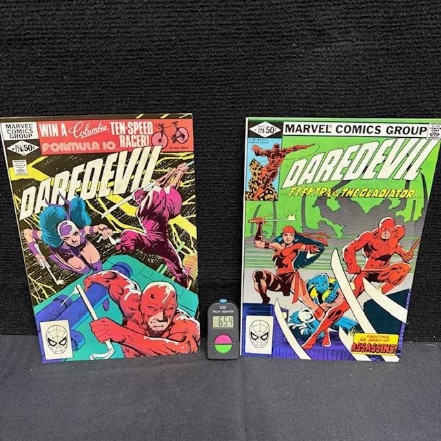 Daredevil 174 & 176 Frank Miller Comics (1 of 2)