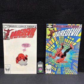 Daredevil 187 & 188 Frank Miller Key Comics