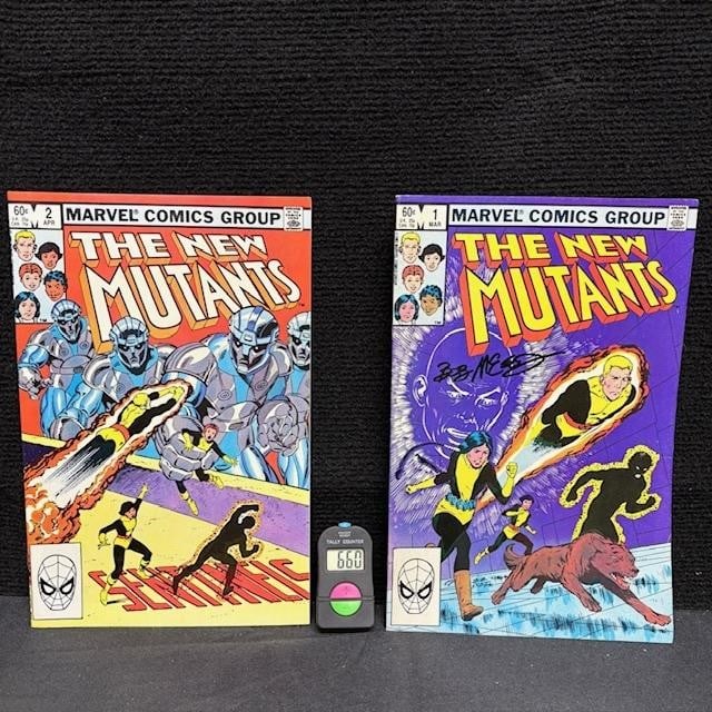 New Mutants 1 & 2 Marvel Bronze Age Key Comics (1 of 2)