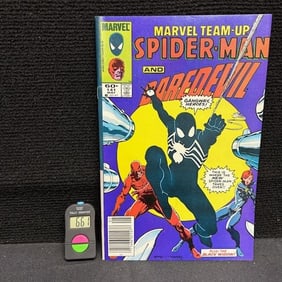 Marvel Team up 141 Newsstand Edition Key Comic