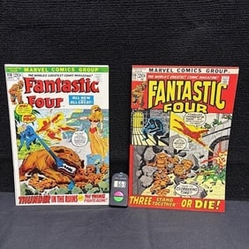 Fantastic Four 118 & 119 Bronze Age Marvel Comics