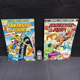 Fantastic Four 166 & 167 Thing Vs. Hulk Bronze Age