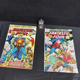 Fantastic Four 164 & 165 1st Quasar Key Comics
