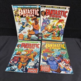 Fantastic Four 145-148 Bronze Age Marvel Comics