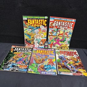 Fantastic Four 140-144 Marvel Bronze Age Comics