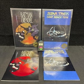 Large Lot of Asch Can Comics w/Batman Star Trek LE