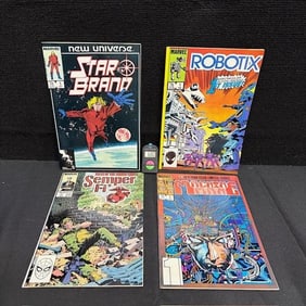 Marvel Copper Age Comics w/Robotix +