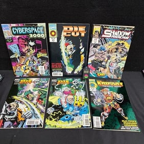 Marvel Modern Foil Comics w/Cyborspace 3000