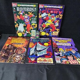 Topps Comics + w/ Bombast & Jack Kirby