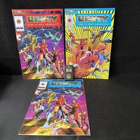 Unity #0 Red Logo Edition RARE Hard to Find