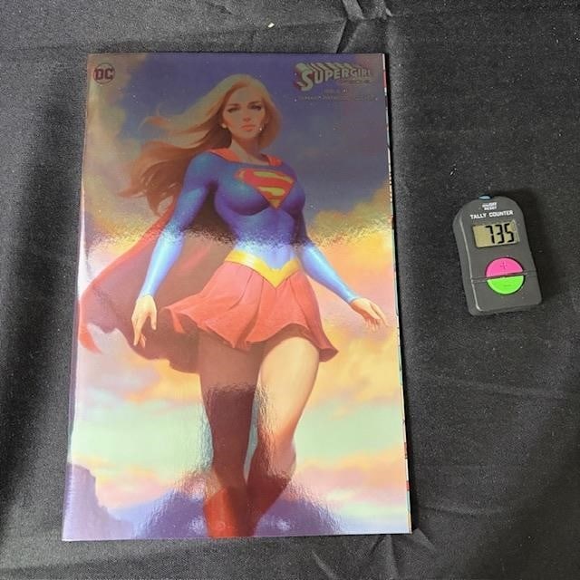Supergirl Special Foil Variant Cover Comic: We are a veteran owned company. Please look at the Photos Carefully to determine condition of lot. All lots sold as is. Please message if you have any questions. By placing a bid, you agree to the ter