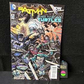 Batman TMNT 6 RI Variant Cover Comic