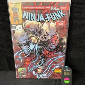 Signed JPG Ninja Funk Comic