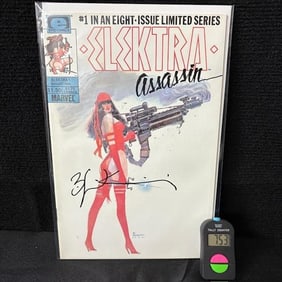 Bill Sienkiewicz Signed Elketra Assassin Comic