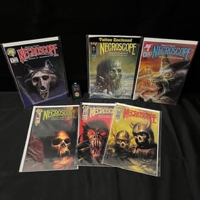 Necroscope Malibu Comics Lot