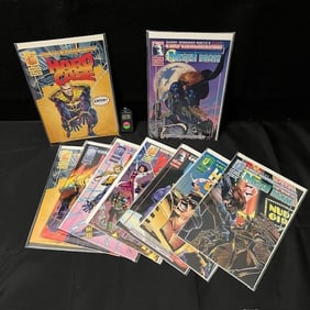 Night Man & Hard Case Comic Lot