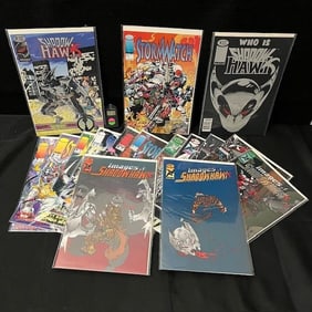 Stormwatch & Shadowhawk Comic Lot