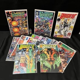 Cyberforce & Brigade Comic Lot