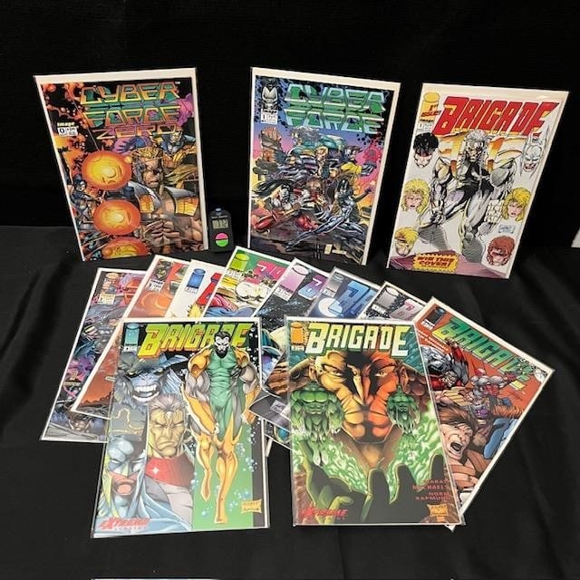 Cyberforce & Brigade Comic Lot (1 of 1)
